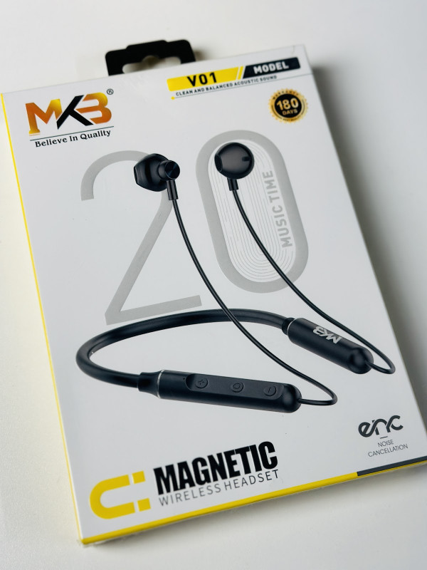 MKB V01 Magnetic ENC Wireless Neckband